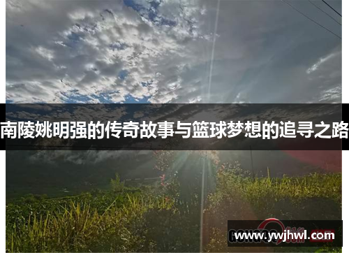 南陵姚明强的传奇故事与篮球梦想的追寻之路
